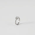 Solitaire Sterling Silver Ring