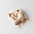 Cashmere Blend Fringed Scarf